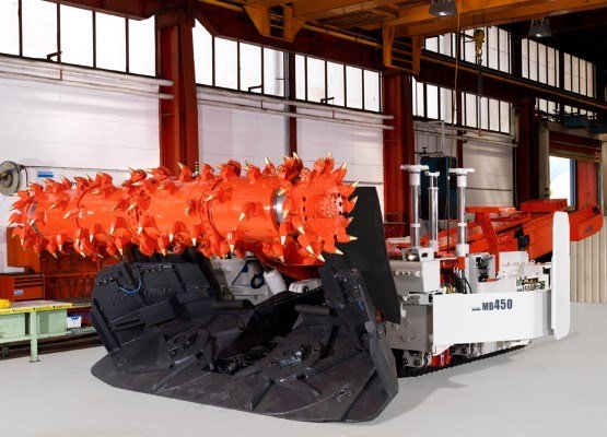 Sandvik MB450 bolter miner